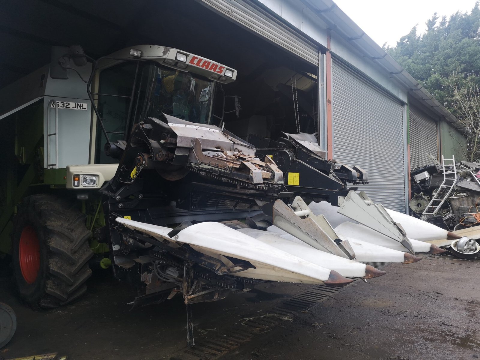 IDASSOROS Row Maize Header JMT Combine Hire