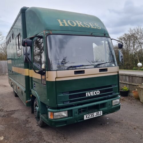 IVECO-FORD, GREEN, HORSEBOX